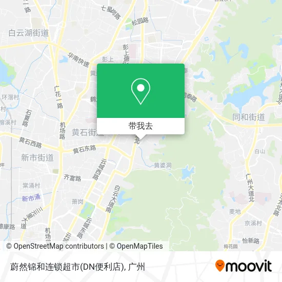 蔚然锦和连锁超市(DN便利店)地图