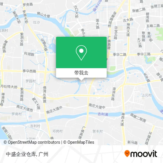 中盛企业仓库地图
