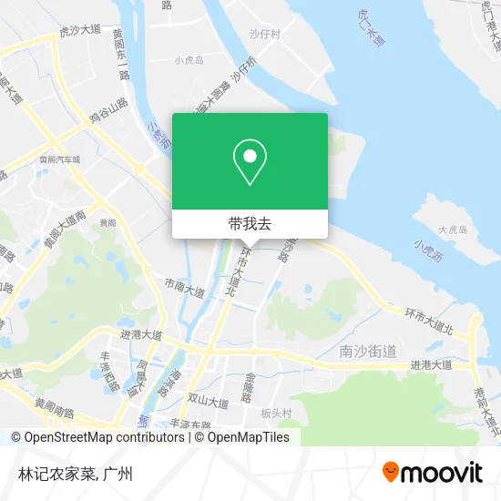 林记农家菜地图