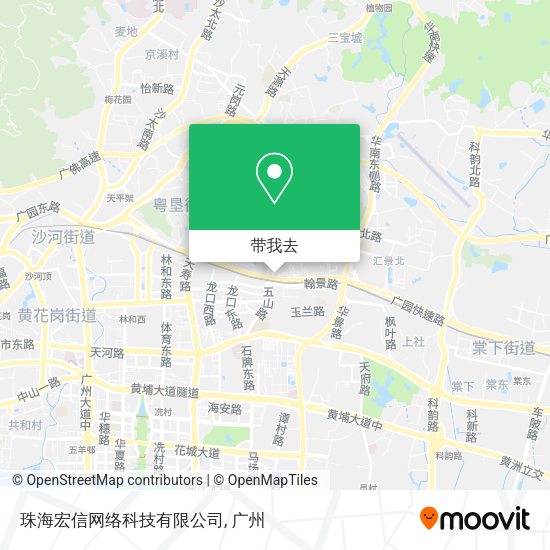 珠海宏信网络科技有限公司地图