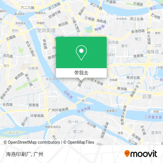 海燕印刷厂地图