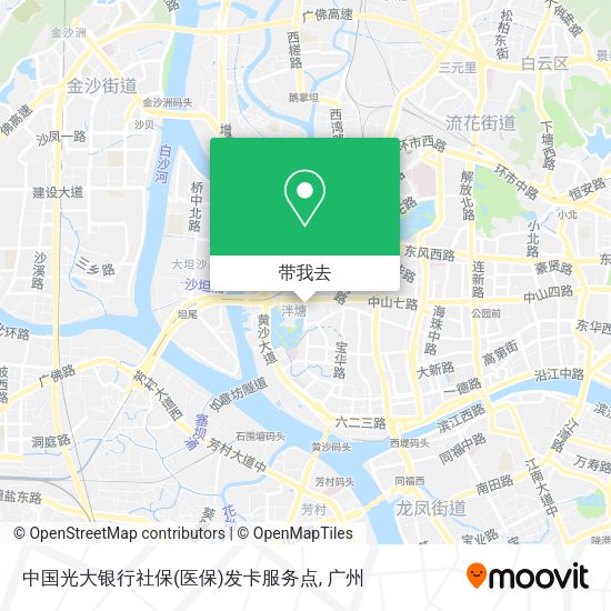 中国光大银行社保(医保)发卡服务点地图