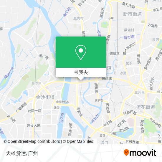 天雄货运地图