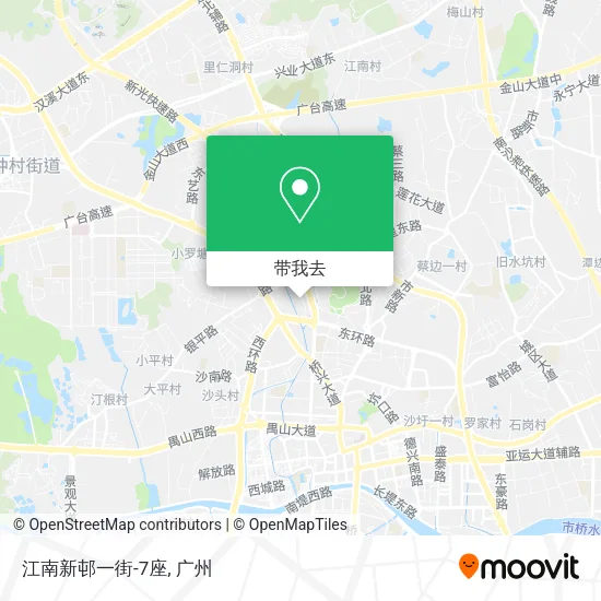 江南新邨一街-7座地图