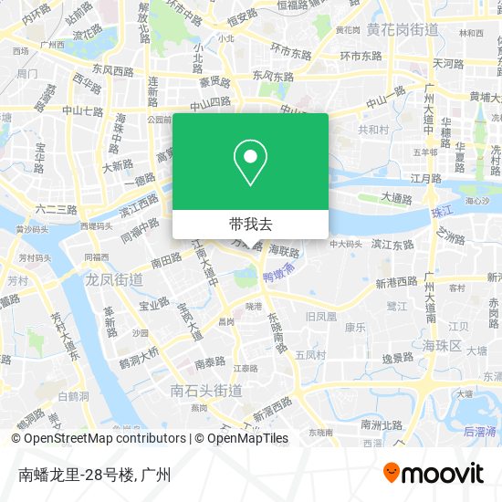 南蟠龙里-28号楼地图