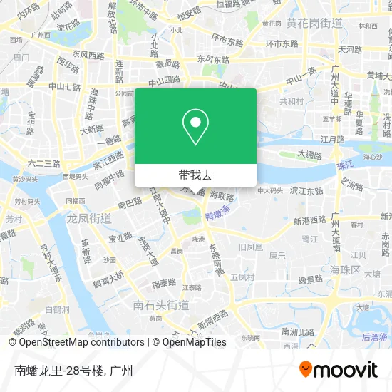南蟠龙里-28号楼地图