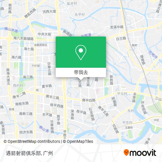 遇箭射箭俱乐部地图