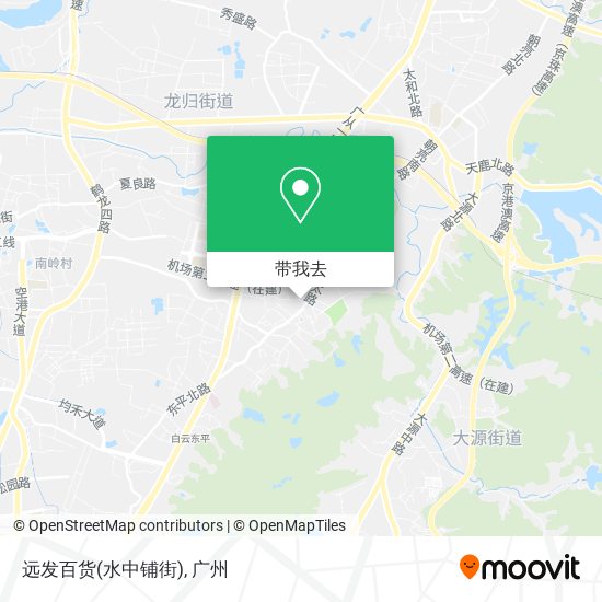 远发百货(水中铺街)地图