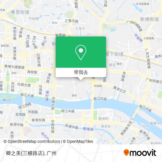 卿之美(三横路店)地图