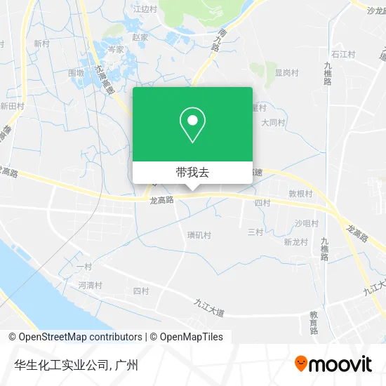 华生化工实业公司地图