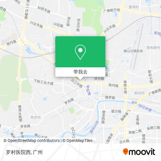 罗村医院西地图