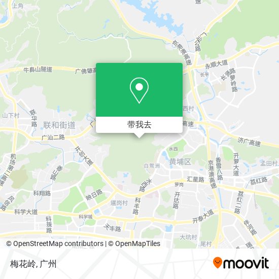梅花岭地图