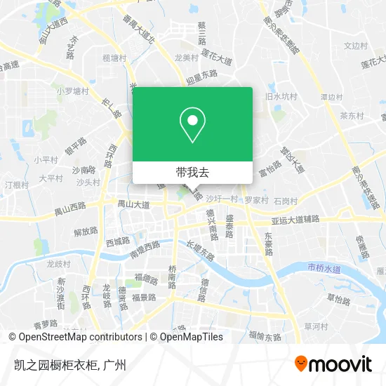 凯之园橱柜衣柜地图