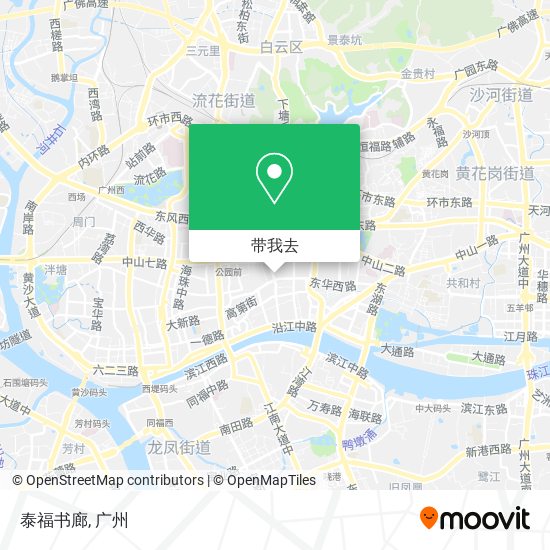 泰福书廊地图