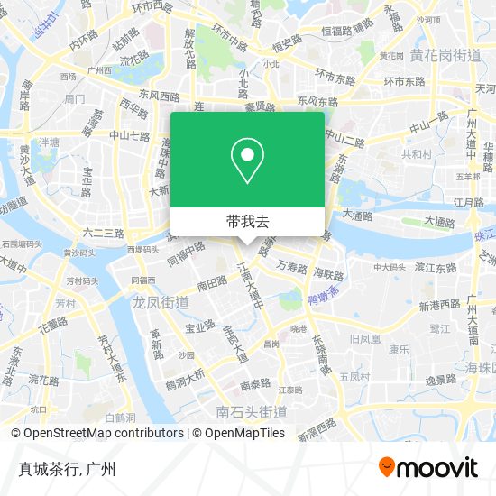 真城茶行地图