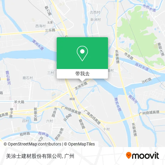 美涂士建材股份有限公司地图