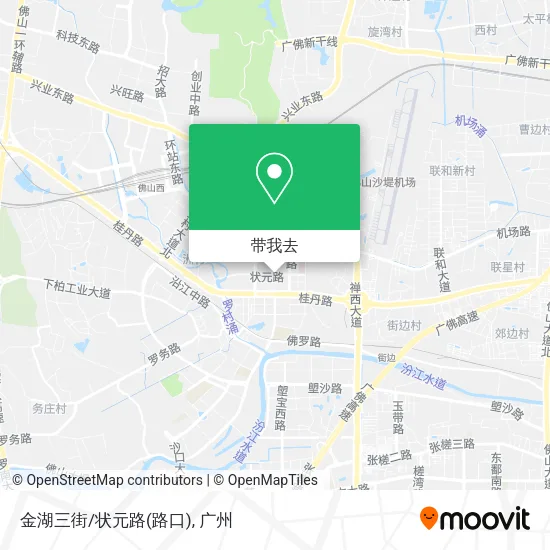 金湖三街/状元路(路口)地图