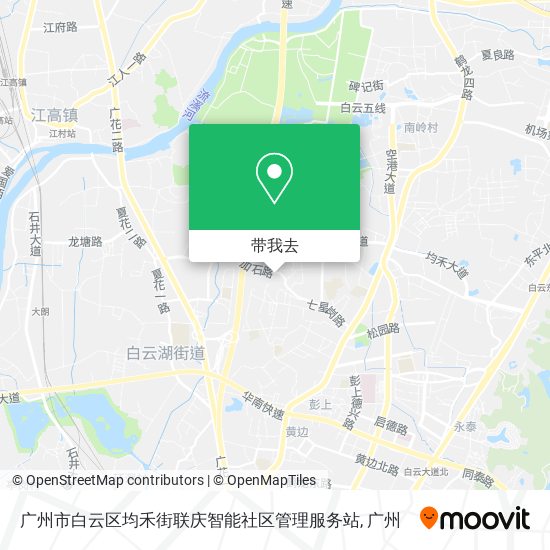 广州市白云区均禾街联庆智能社区管理服务站地图