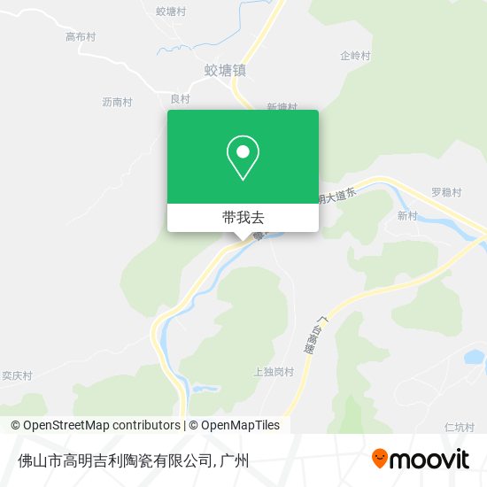 佛山市高明吉利陶瓷有限公司地图