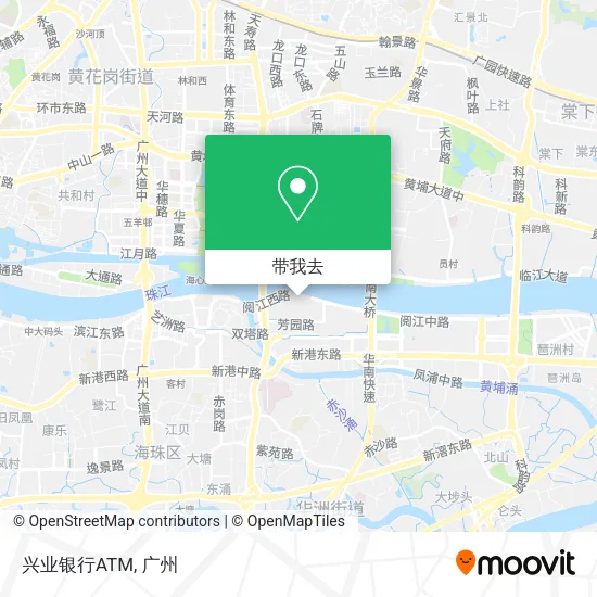 兴业银行ATM地图