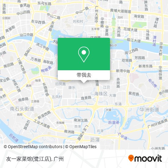 友一家菜馆(鹭江店)地图