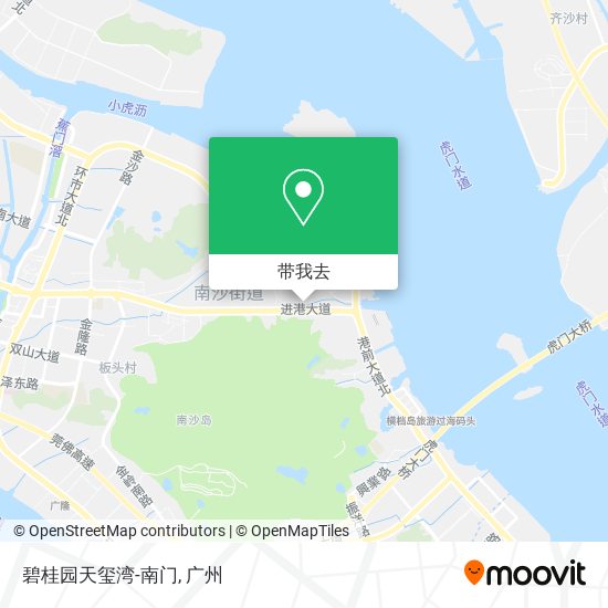 碧桂园天玺湾-南门地图