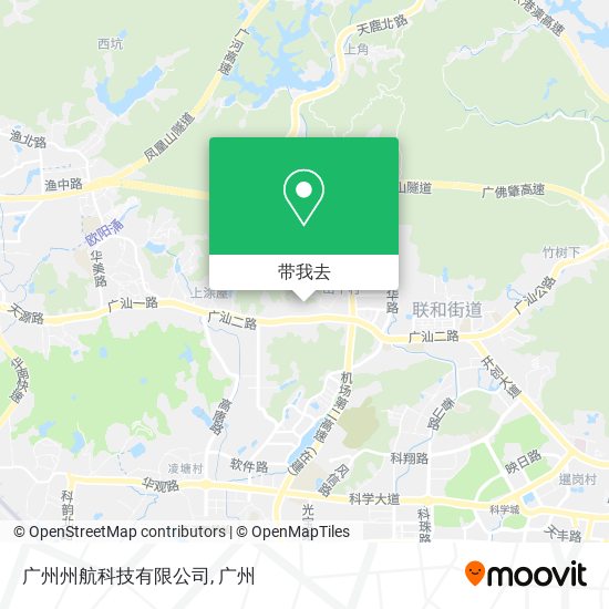 广州州航科技有限公司地图