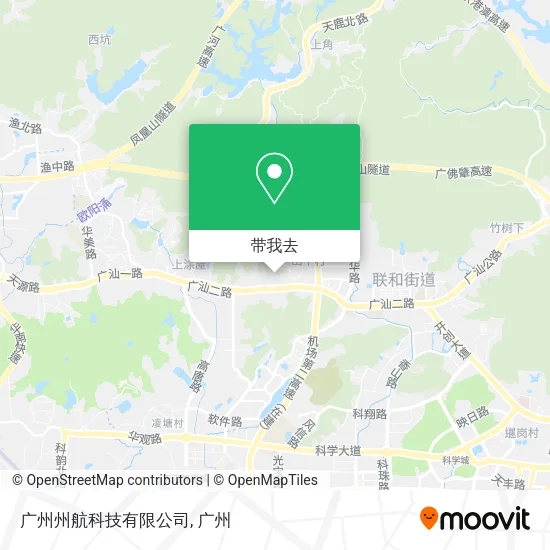 广州州航科技有限公司地图