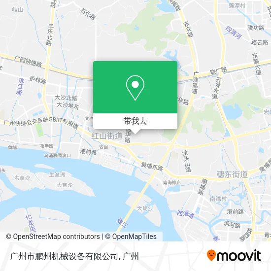 广州市鹏州机械设备有限公司地图