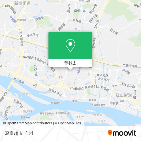 聚富超市地图