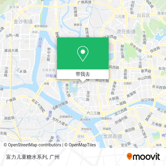 富力儿童糖水系列地图