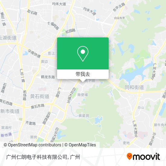 广州仁朗电子科技有限公司地图