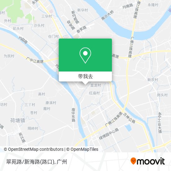翠苑路/新海路(路口)地图