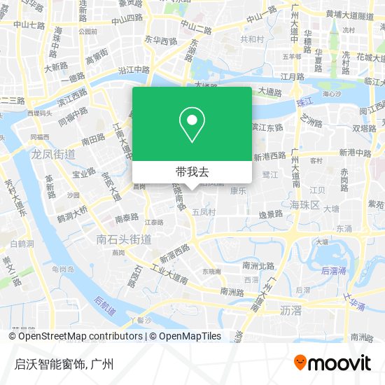 启沃智能窗饰地图