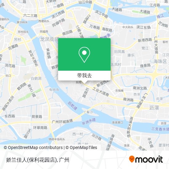 娇兰佳人(保利花园店)地图