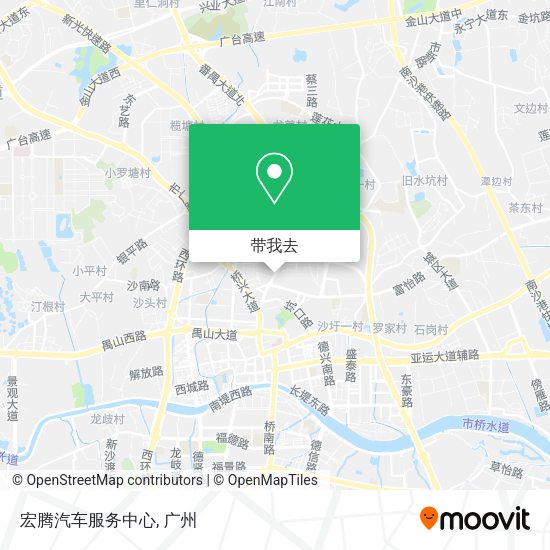 宏腾汽车服务中心地图
