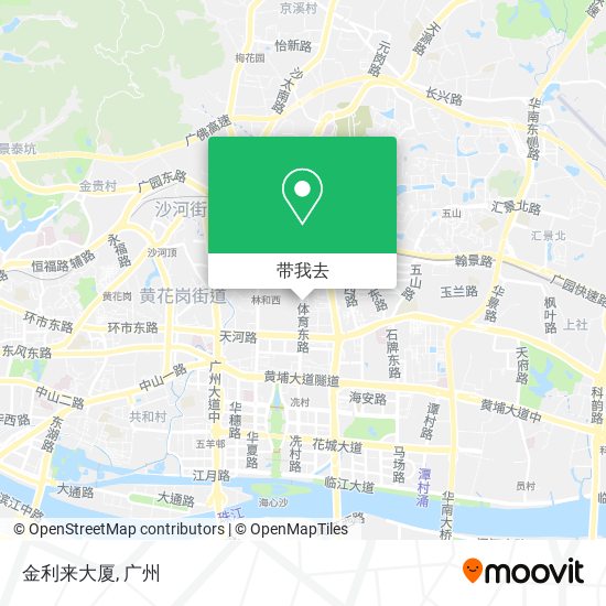 金利来大厦地图