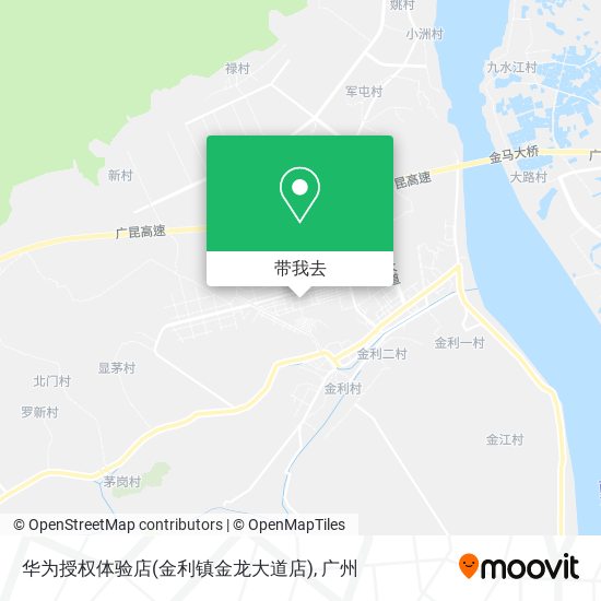 华为授权体验店(金利镇金龙大道店)地图