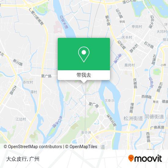 大众皮行地图