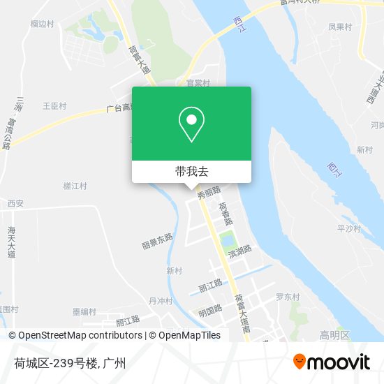 荷城区-239号楼地图