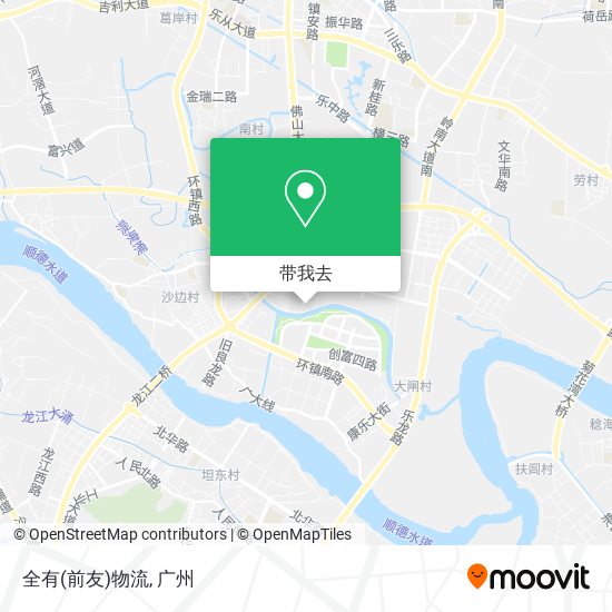 全有(前友)物流地图