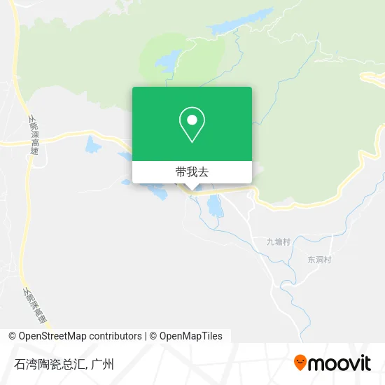 石湾陶瓷总汇地图