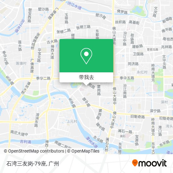 石湾三友岗-79座地图