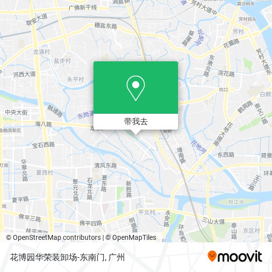 花博园华荣装卸场-东南门地图