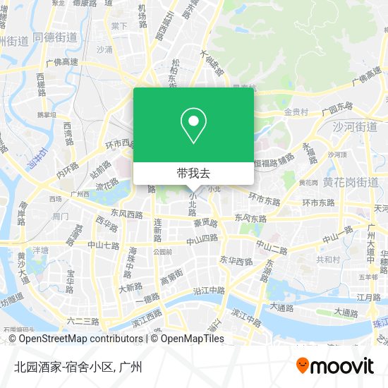 北园酒家-宿舍小区地图