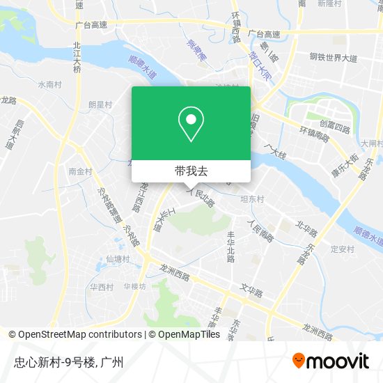 忠心新村-9号楼地图