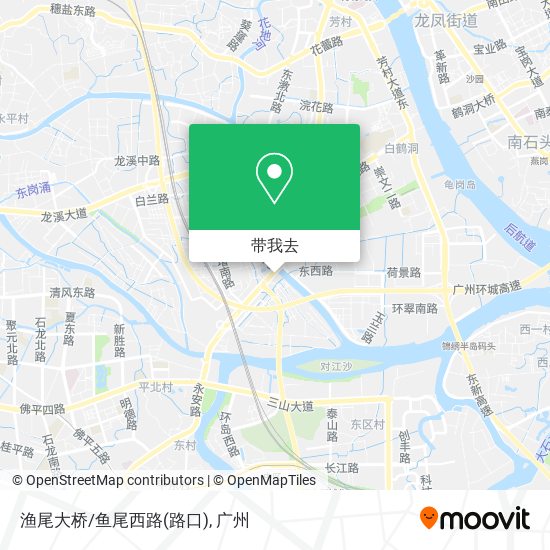 渔尾大桥/鱼尾西路(路口)地图