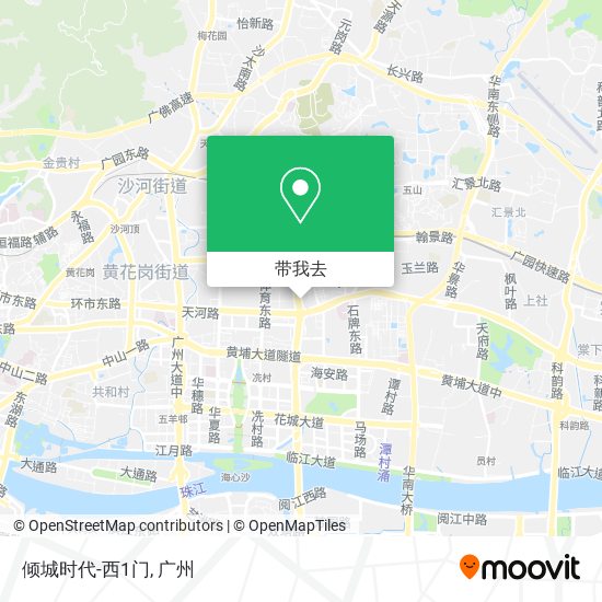 倾城时代-西1门地图