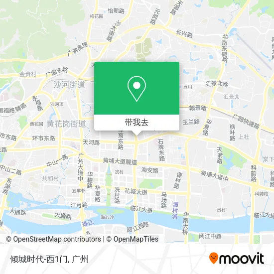 倾城时代-西1门地图