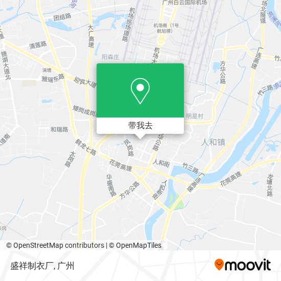 盛祥制衣厂地图